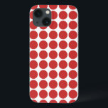 Mini Pois iPad BT Coque<br><div class="desc">Mignonne et tendance Mini Pois Coque-Mate à peine Là coque ipad. Ce design présente des pois en petits cercles en rouge et blanc. Un texte peut être ajouté à cette conception pour lui donner une touche personnelle.</div>