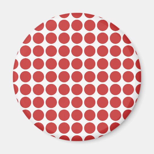 Mini Polka Dots Magnet Magneet (Voorkant)