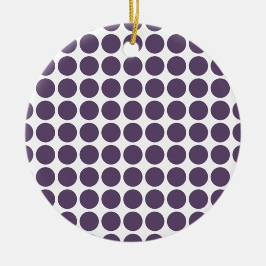 Mini Polka Dots Ornament (Voorkant)