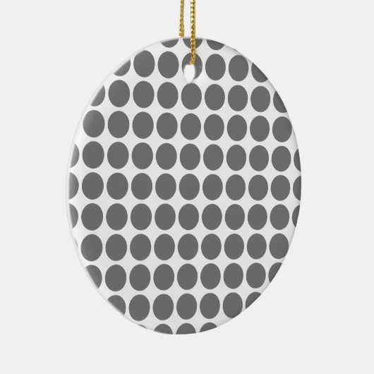 Mini Polka Dots Ornament (Rechts)