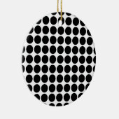 Mini Polka Dots Ornament (Rechts)