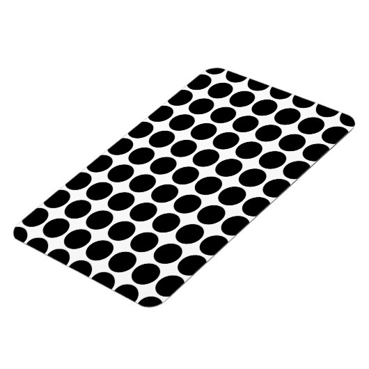Mini Polka Dots Premium Magnet Magneet (Linkerzijde)