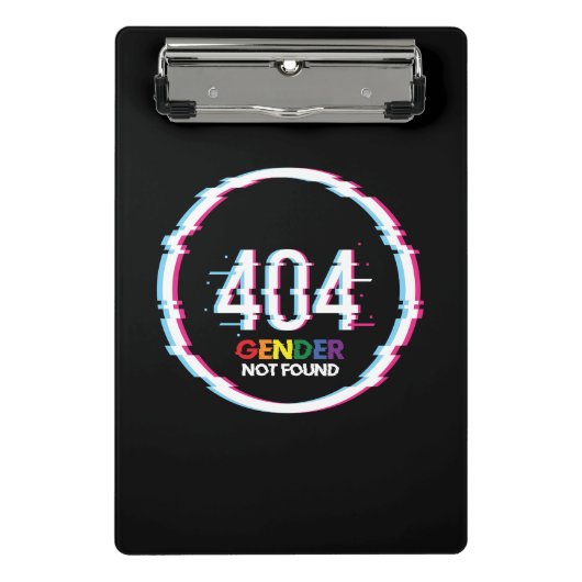 Mini Porte-bloc 404 Sexe introuvable | Drôle LGBTQ | Fierté (Devant)