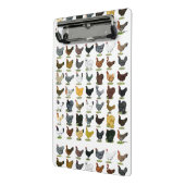 Mini Porte-bloc 49 poules de poulet (Angle2)