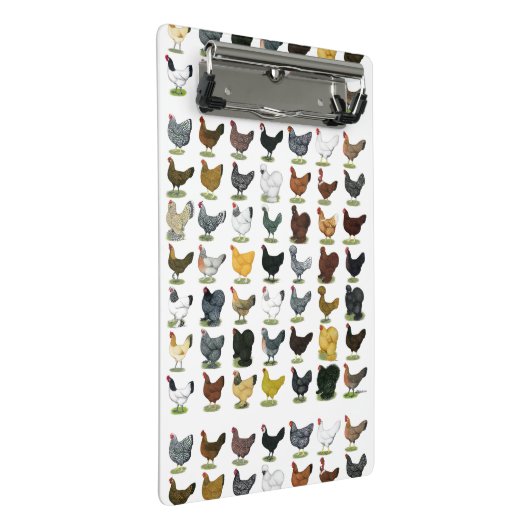 Mini Porte-bloc 49 poules de poulet (Incliné)
