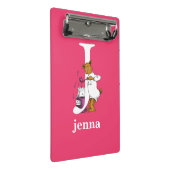 Mini Porte-bloc ABC du Dr Seuss : Lettre J - Blanc | Ajouter Votre (Incliné)