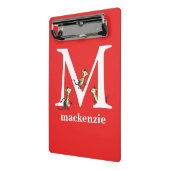 Mini Porte-bloc ABC du Dr Seuss : Lettre M - Blanc | Ajouter Votre (Angle2)