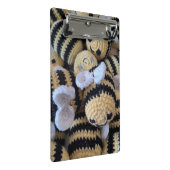 Mini Porte-bloc Abeilles d'Amigurumi (Incliné)