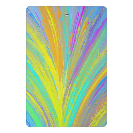 Mini Porte-bloc Abstrait Tropical Summer Fun (Dos)