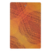 Mini Porte-bloc Acceptation | Médaillons de saumons rouges orange (Dos)