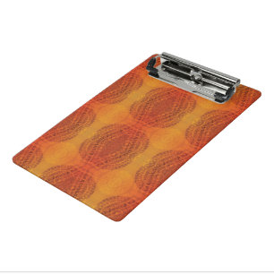 Mini Porte-bloc Acceptation   Médaillons de saumons rouges orange 