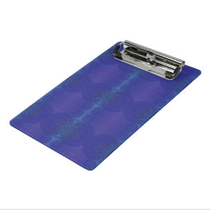 Mini Porte-bloc Acceptation   Médaillons de violet violet bleu Ind