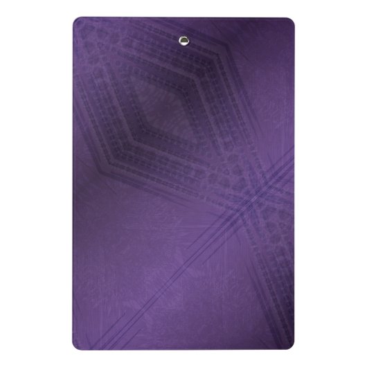 Mini Porte-bloc Acceptation | Motif Boho violet écectique (Dos)