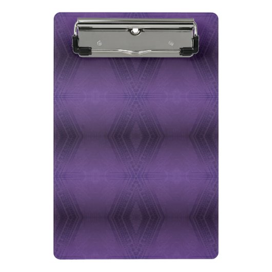 Mini Porte-bloc Acceptation | Motif Boho violet écectique (Devant)