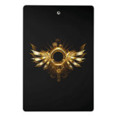 Mini Porte-bloc Ailes steampunk (Dos)