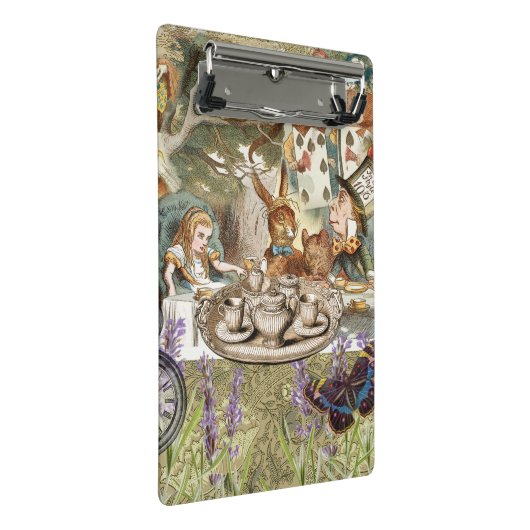 Mini Porte-bloc Alice Adventures in Wonderland Mad Tea Party (Incliné)