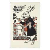 Mini Porte-bloc Alice White Rabbit Classic Wonderland (Dos)