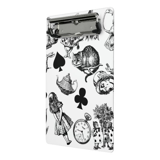 Mini Porte-bloc Alice White Rabbit Wonderland Classic (Angle2)