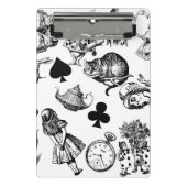 Mini Porte-bloc Alice White Rabbit Wonderland Classic (Devant)