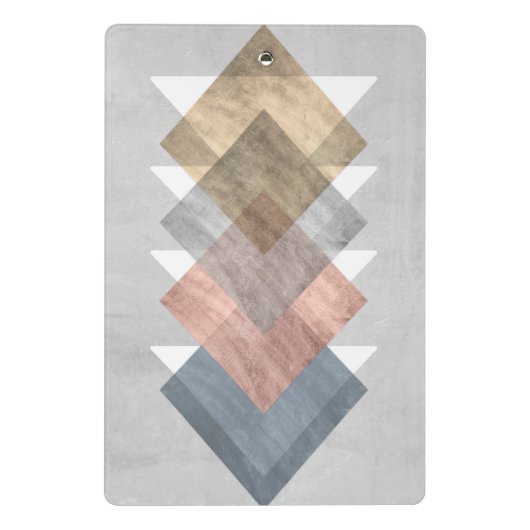 Mini Porte-bloc Alignement de diamant I (Dos)