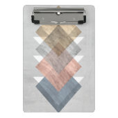 Mini Porte-bloc Alignement de diamant I (Devant)