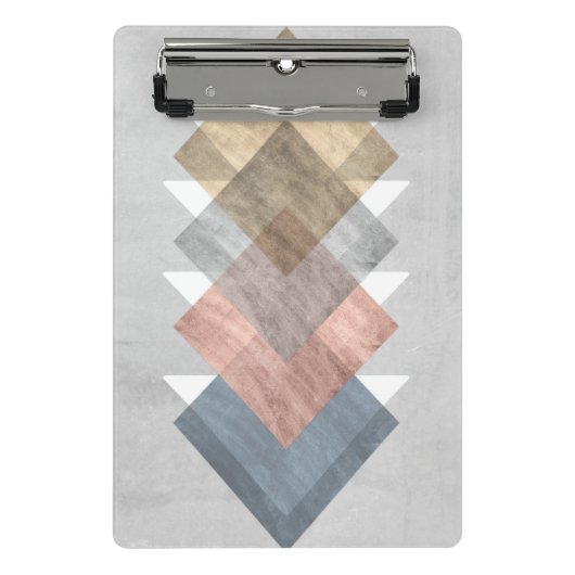 Mini Porte-bloc Alignement de diamant I (Devant)