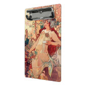 Mini Porte-bloc Alphonse Mucha, Les Saisons, Automne (1896) (Angle2)