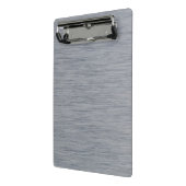 Mini Porte-bloc Aluminium brushed metal structure (Angle2)