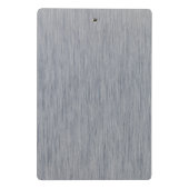 Mini Porte-bloc Aluminium brushed metal structure (Dos)