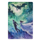 Mini Porte-bloc Amateurs de vol - Peinture aquarelle (Dos)