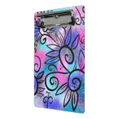 Mini Porte-bloc Amusant petit oiseau floral (Angle2)
