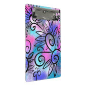 Mini Porte-bloc Amusant petit oiseau floral (Incliné)
