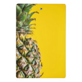 Mini Porte-bloc Ananas sur arrière - plan jaune (Dos)