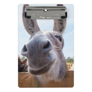 Mini Porte-bloc Âne souriant