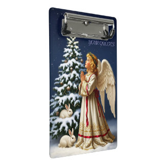 Mini Porte-bloc Angel of Christmas Night – Classical Holiday