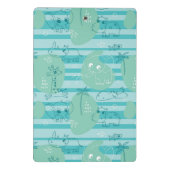 Mini Porte-bloc Animaux mignons jouant avec de l'eau 1 (Dos)