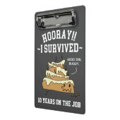 Mini Porte-bloc Anniversaire de travail d'appréciation des employé (Angle2)