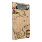 Mini Porte-bloc Antique vieille carte inspirée (1) (Incliné)