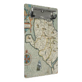 Mini Porte-bloc Antique vieille carte inspirée (7) (Incliné)