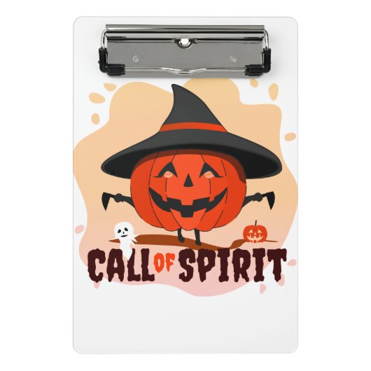 Mini Porte-bloc Appel de l'Esprit d'Halloween (Devant)