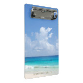 Mini Porte-bloc Aquarelle Balnéaire Vagues Moderne Élégant Modèle (Incliné)