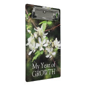 Mini Porte-bloc Aquarelle blanche simple (Incliné)