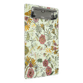 Mini Porte-bloc Aquarelle Florale Fleurs d'abeille Élégante Modern (Incliné)