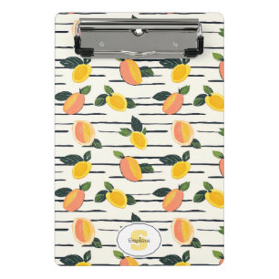 Mini Porte-bloc Aquarelle Mango Motif avec Feuilles verts (2)