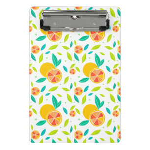 Mini Porte-bloc Aquarelle Motif Oranges sucrées