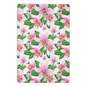 Mini Porte-bloc Aquarelle Orchidées Design 12 (Dos)