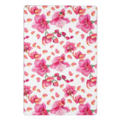 Mini Porte-bloc Aquarelle Orchidées Design 2 (Dos)