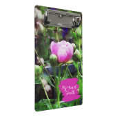 Mini Porte-bloc Aquarelle rose (Incliné)