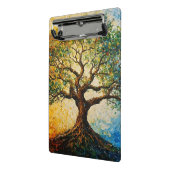 Mini Porte-bloc Arbre de connaissances - Peinture à l'huile (Angle2)
