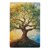 Mini Porte-bloc Arbre de connaissances - Peinture à l'huile (Dos)